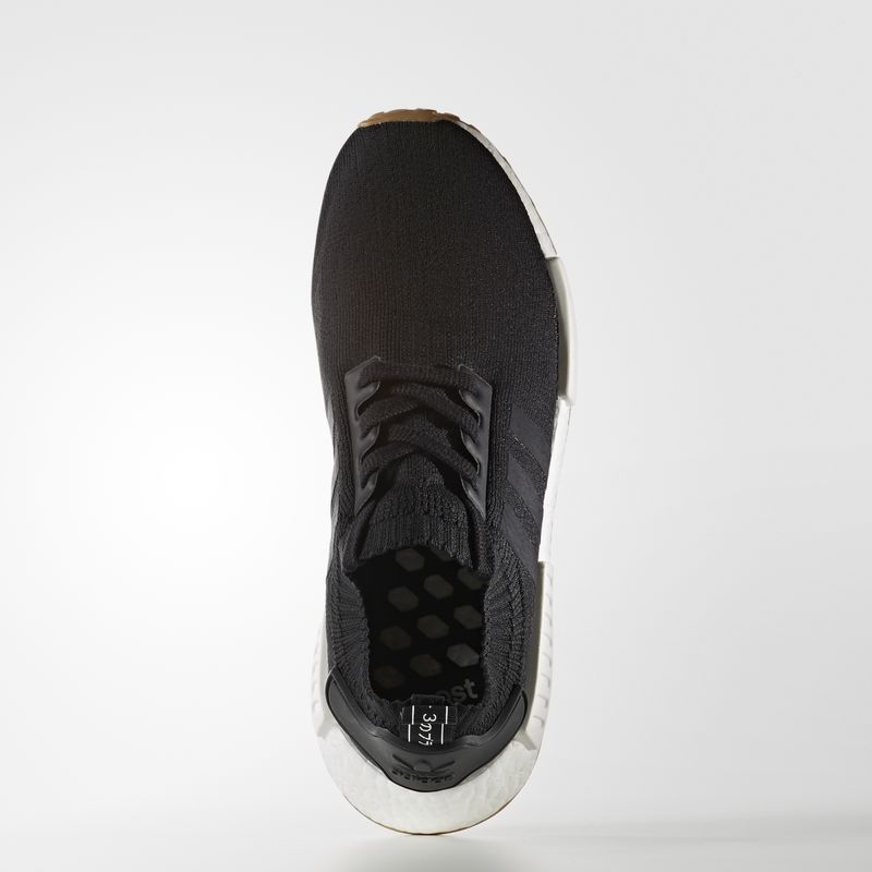 Adidas primeknit black gum best sale